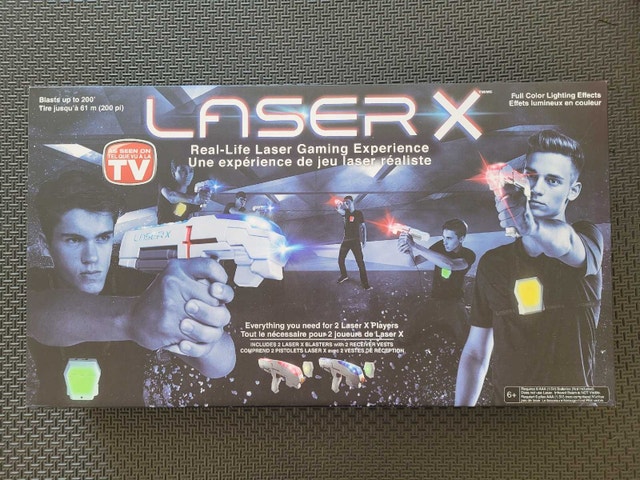 LASER X laser tag set, New and Factory Sealed