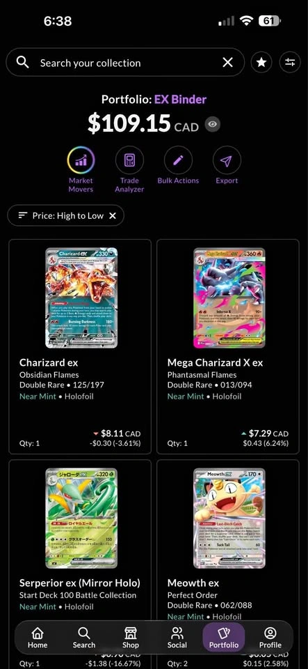 Pokémon EX Collection