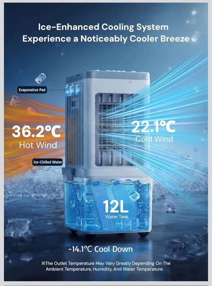 Space Saving 3-in-1 Portable Air Conditioner - BNIB - photo 4