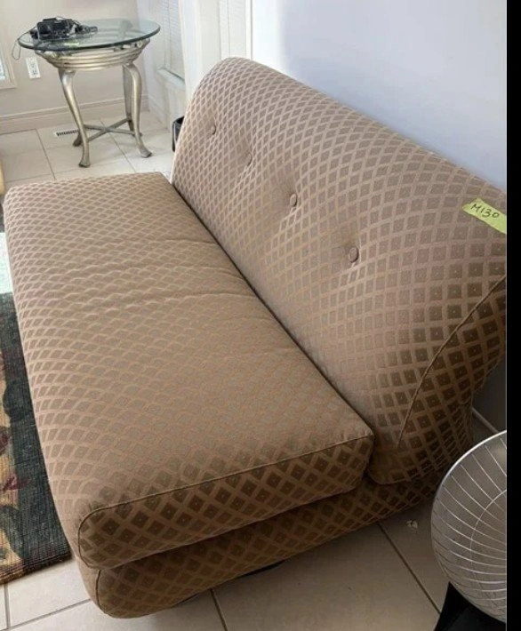 Beige Loveseat DELIVERYFREE - photo 3