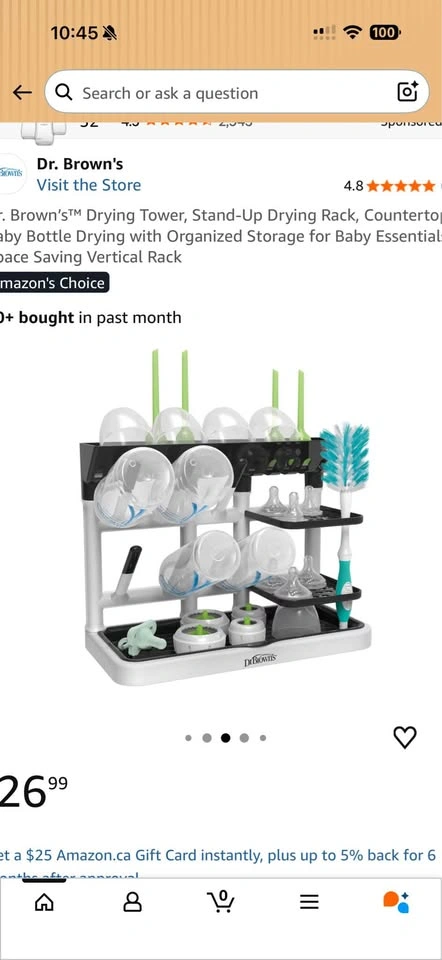 DR BROWN BOTTLE DRYING RACK - photo 3