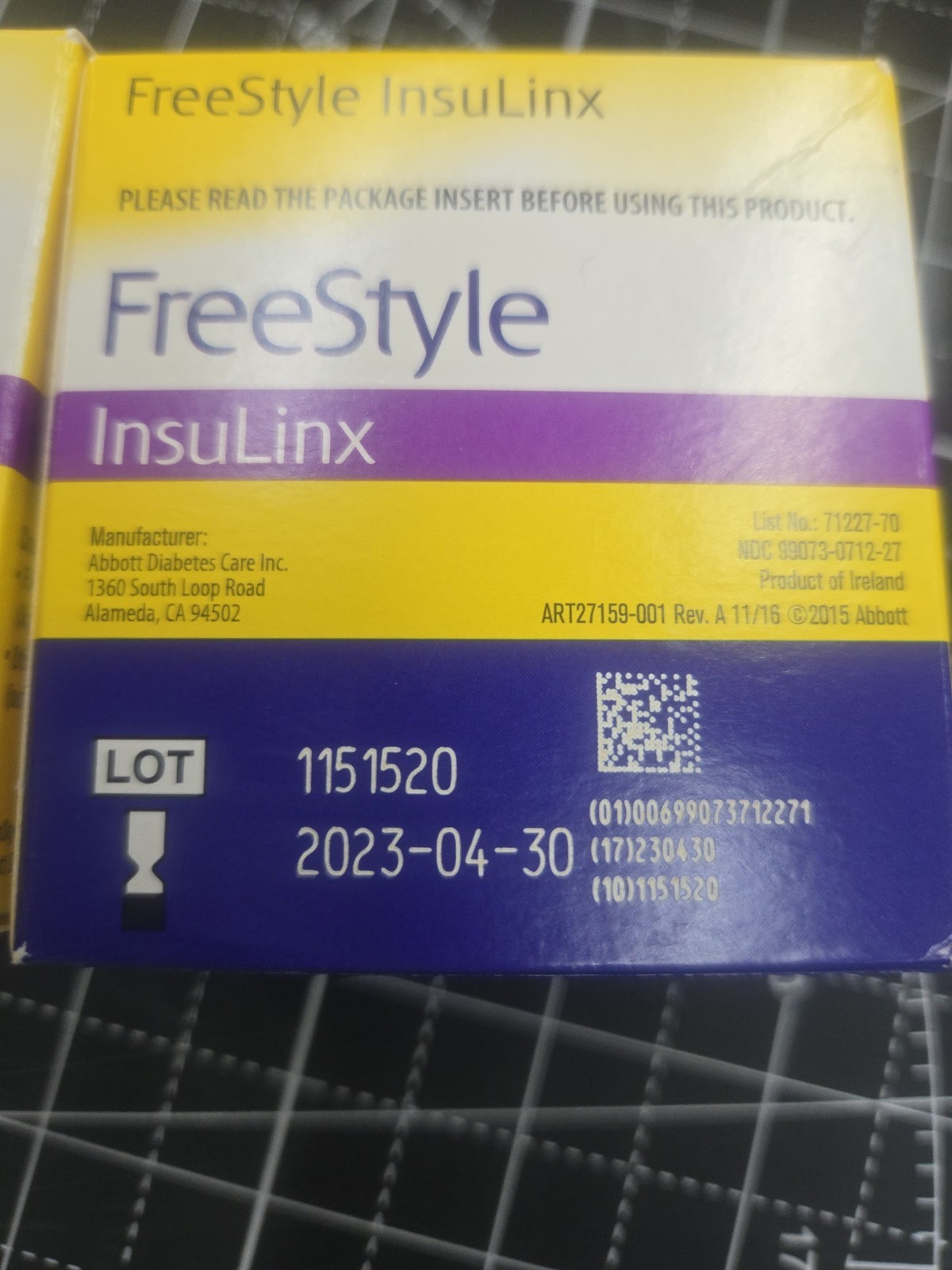Freestyle 500 Lancets 28 Gauge - Expired 2023 - photo 2
