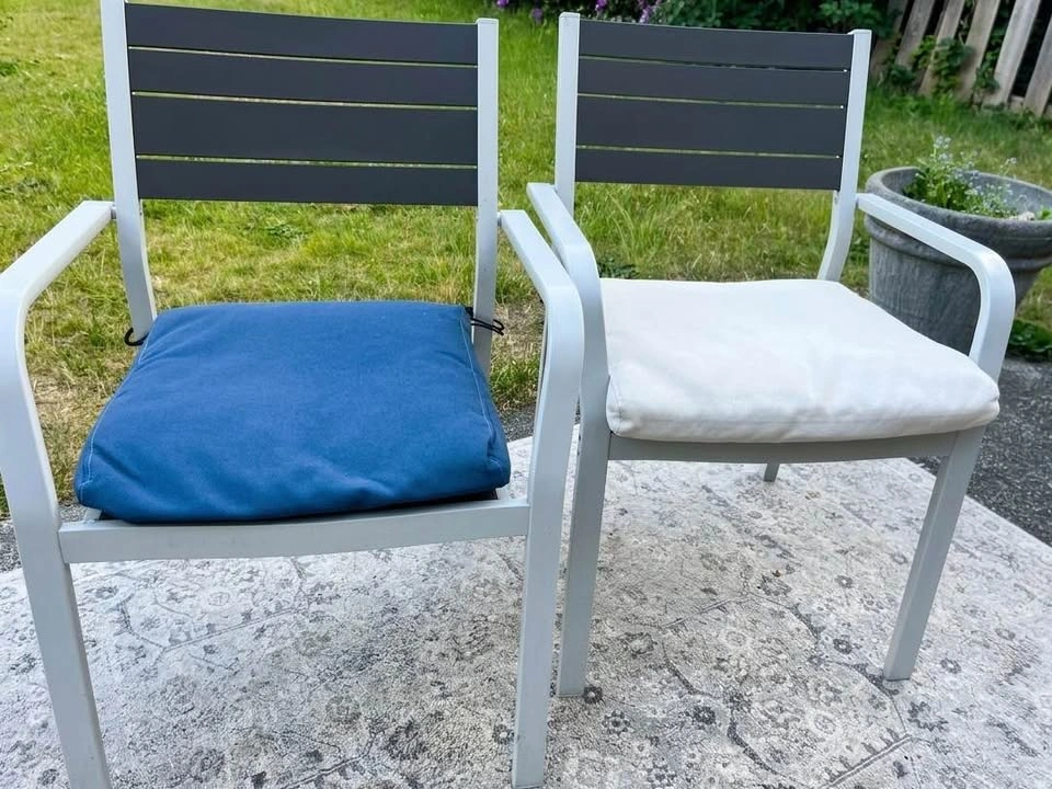IKEA Patio Bistro Set Table + 2 Armchairs - photo 2