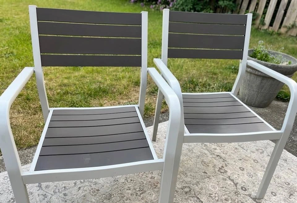 IKEA Patio Bistro Set Table + 2 Armchairs - photo 3