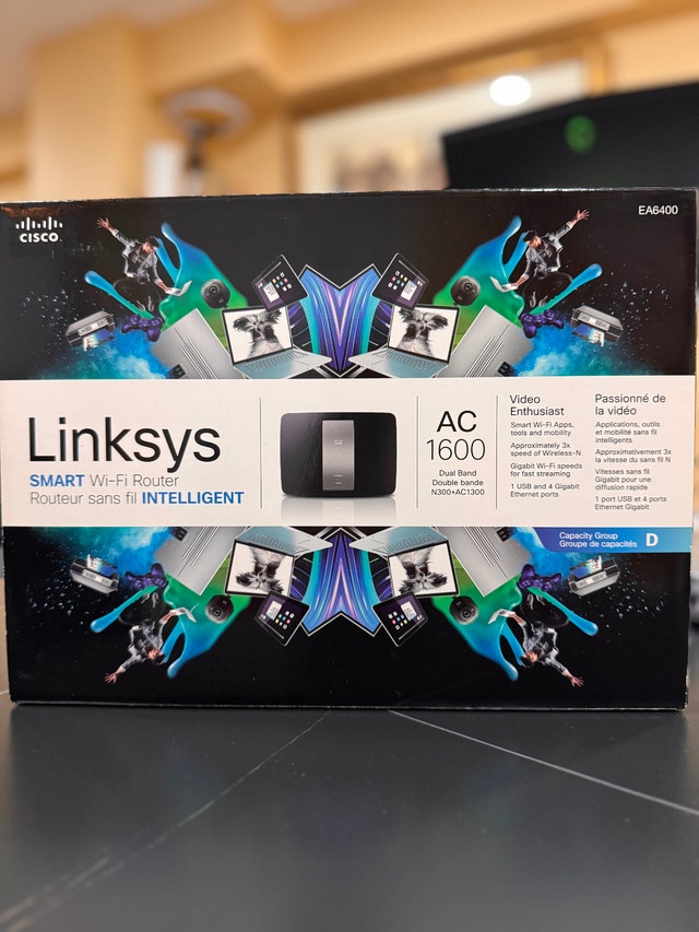 Linksys AC 1600 Dual Band Router - $25