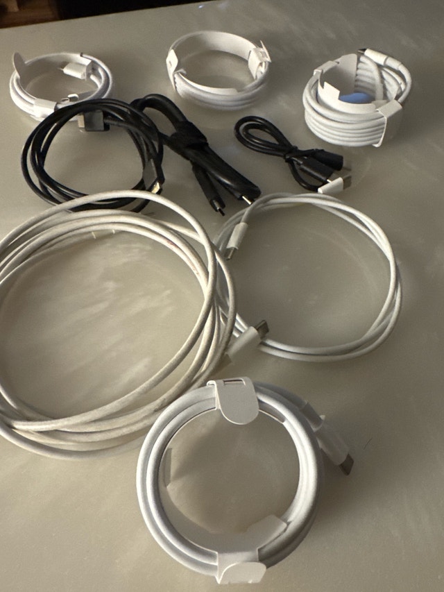 USB C to USB C Cables - $5/Cable
