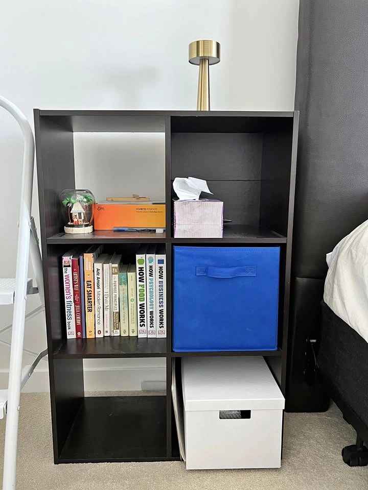 Brown Cube Shelf