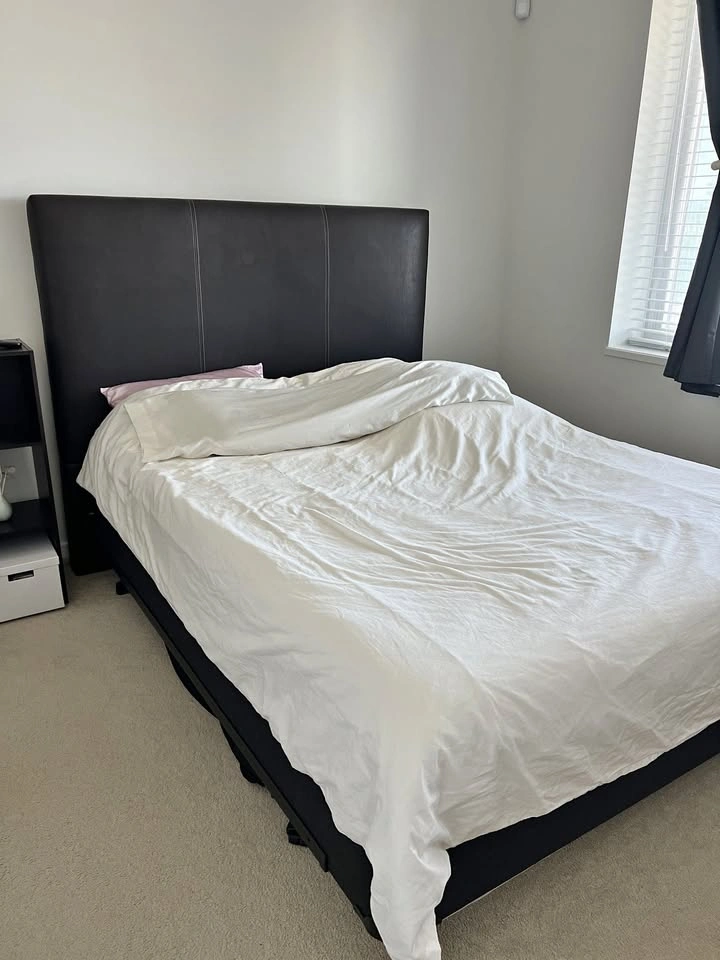 Memory Foam Mattress + Boxspring + Frame and Headboard