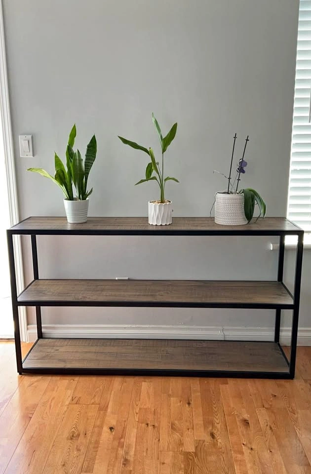 Urban Barn Rustic 3-Tier Console Shelf