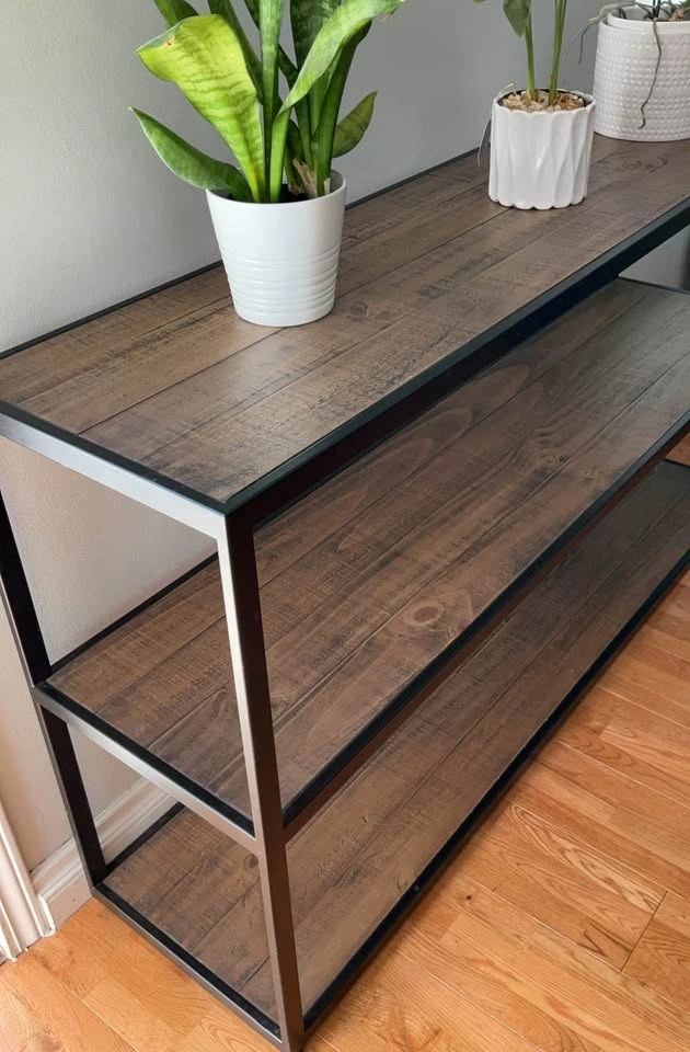 Urban Barn Rustic 3-Tier Console Shelf - photo 2