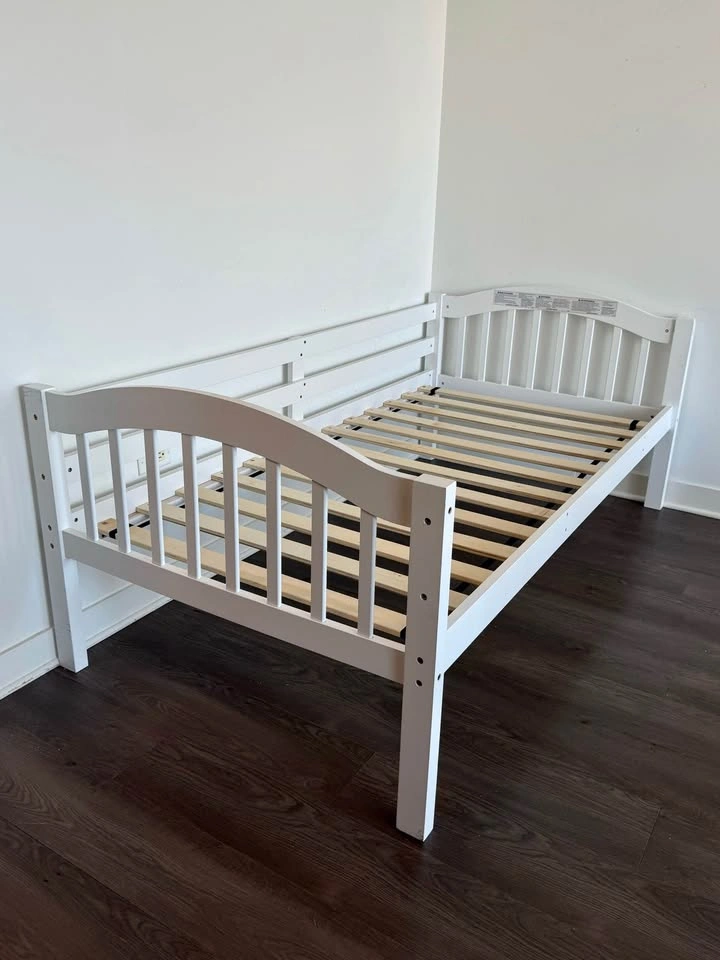 Twin Bunk Bed Frame (Mattresses X) - Converts into Two Twin Beds - photo 3
