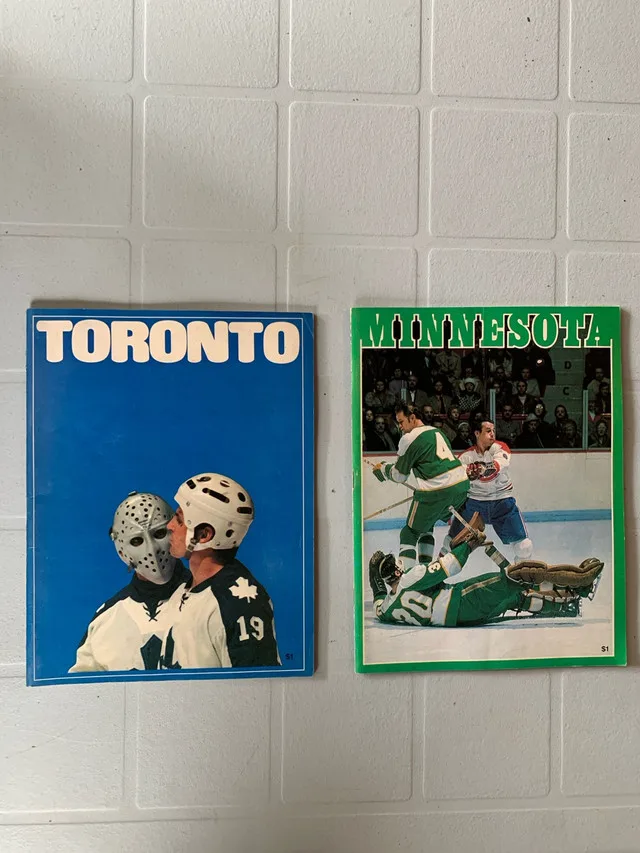 Vintage Toronto Maple Leafs Program thumbnail