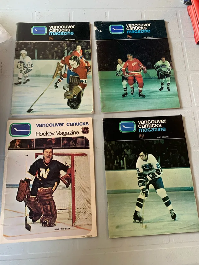 Vintage Vancouver Canucks Magazines thumbnail