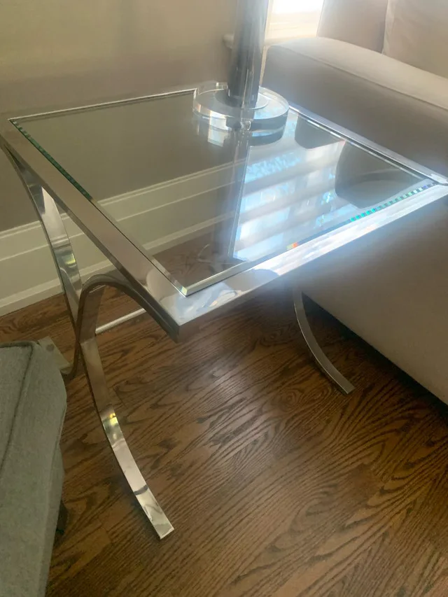 Glass Coffee/End Table Set image indicator(3)