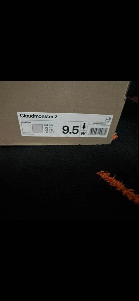 Women's On Cloudmonster 2, White/Frost, 9.5 B US - photo 3
