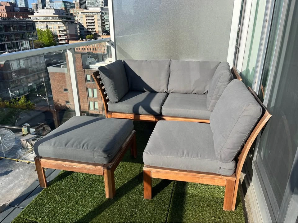 Balcony Outdoor Furniture Set - photo 3
