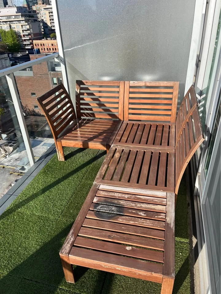 Balcony Outdoor Furniture Set - photo 5