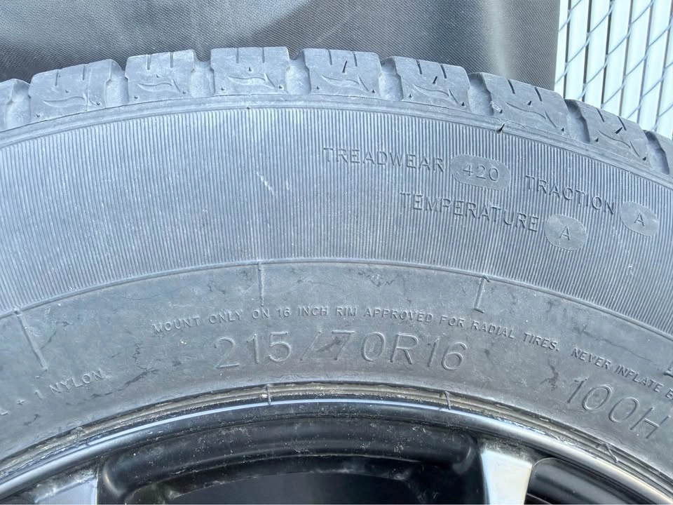 Set of 4 Summer Tires and Rims - photo 4