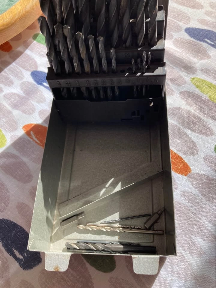 Drill Bit Set In Metal Case 29 Piece High Speed 1/16”-1/2” - photo 3