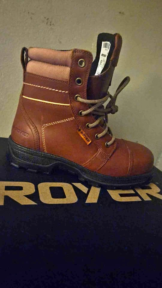 Brand new Royer steel toe boots