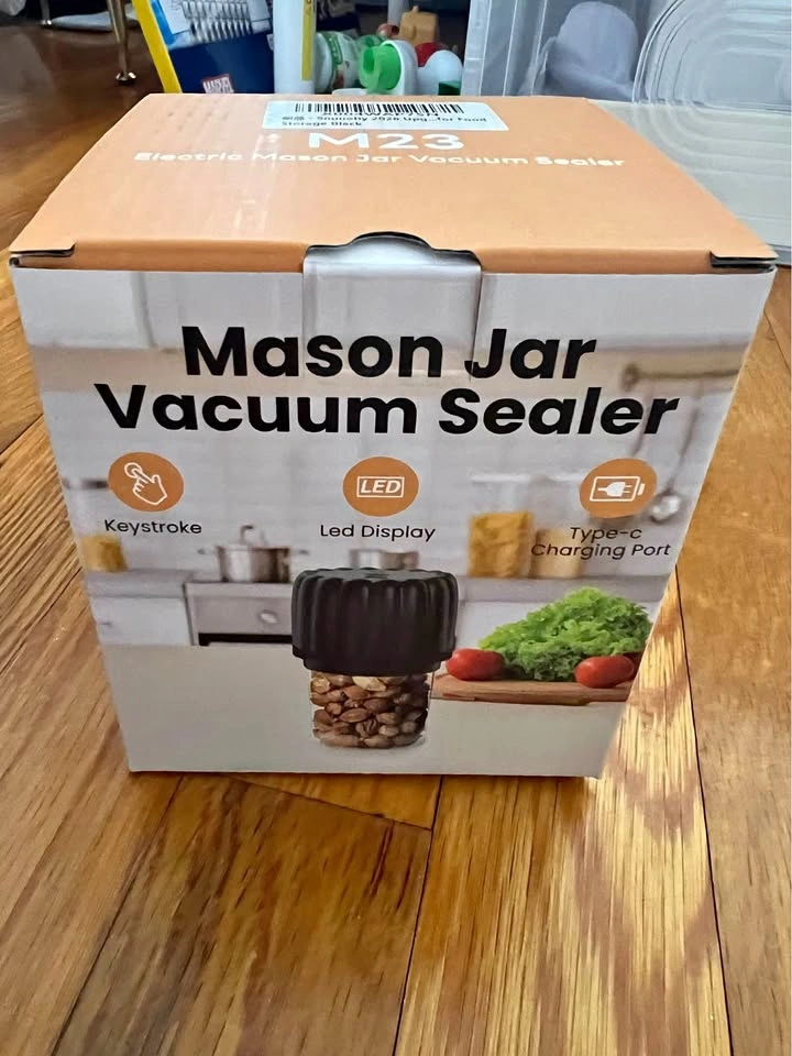 Electric Mason Jar Vacuum Sealer