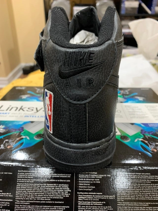 Custom NBA Mid Nike Air Force 1 (Never Worn) - $135 - photo 2