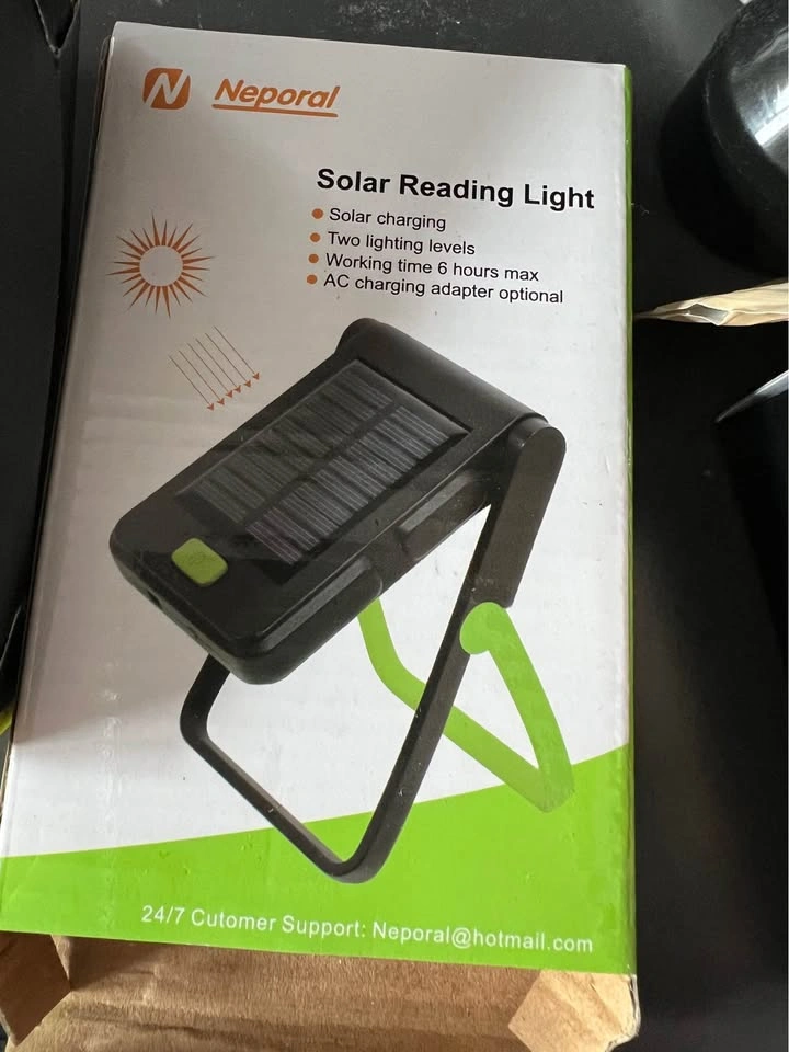 Electric Torch Flashlight and Solar Reading Light - photo 5