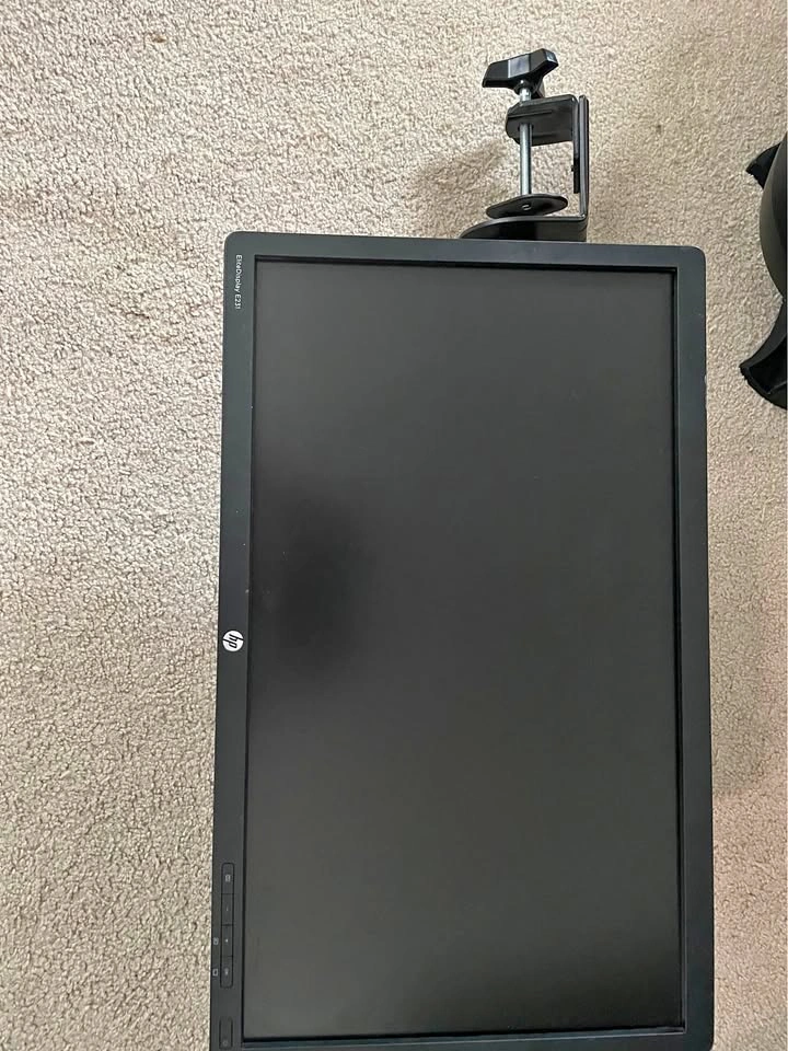 HP Computer Monitor with vivo desk mount