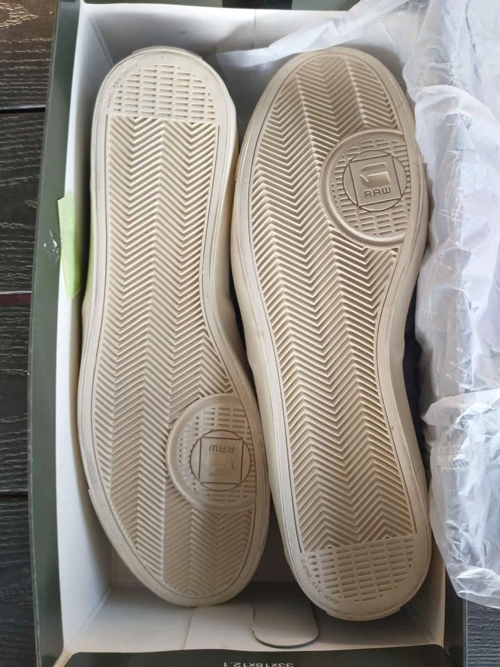 G-Star Raw Slip On Shoes, Size 12 Men's Denim - photo 4