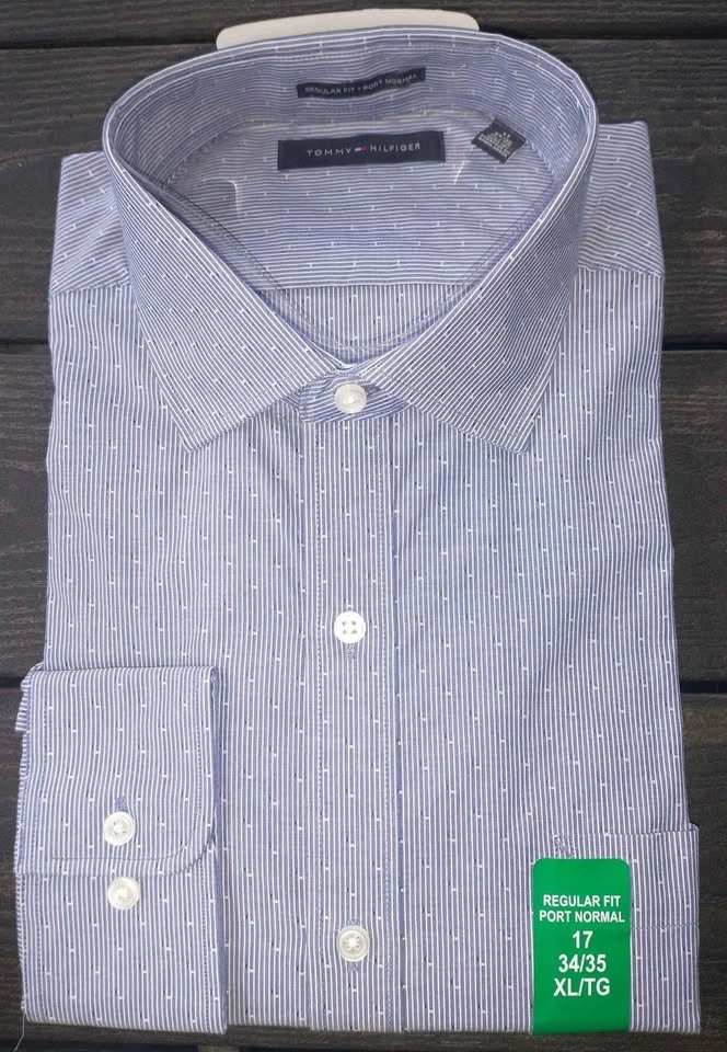 Tommy Hilfiger Dress Shirt - Size XL - 17 Neck - Brand New
