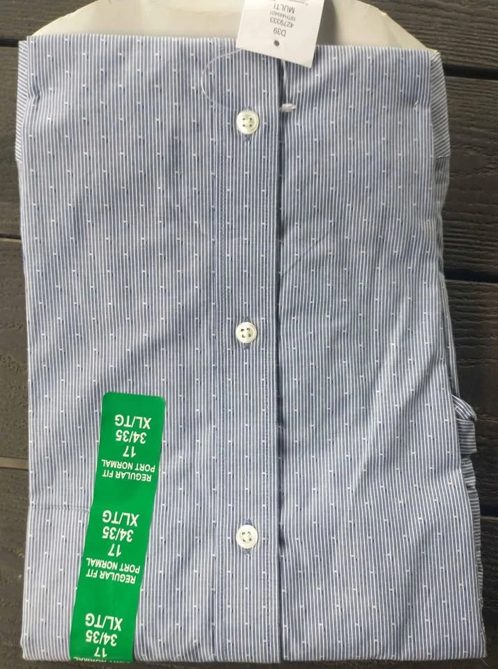 Tommy Hilfiger Dress Shirt - Size XL - 17 Neck - Brand New - photo 3