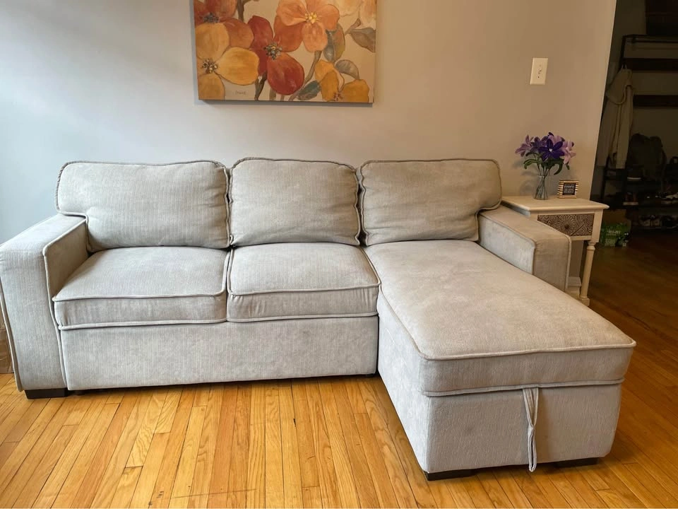 Couch with Pullout Bed and USB Charging Port - photo 3