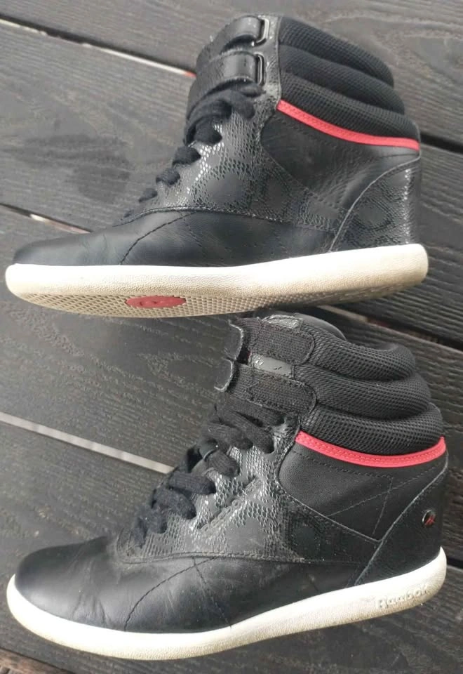 Reebok Alicia Keys Freestyle Hi Wedge Sneaker Women's Size 6 - B - photo 2