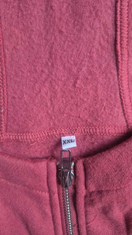 Pink Full-Zip Hoodie XXL sku 0280 - photo 3