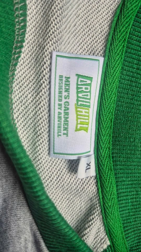 XL Mens Green Shamrock Sweatshirt - photo 2