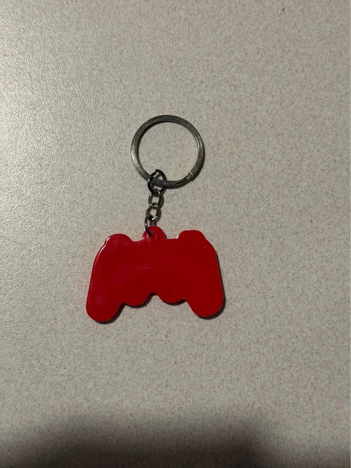 Red PS3 Keychain - photo 2