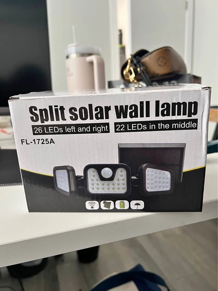 Brand New- Ultra bright Solar LED wall lamp