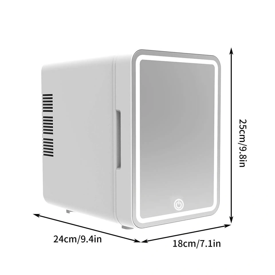 Portable Mini Fridge 4L with Mirror LED Light - photo 5