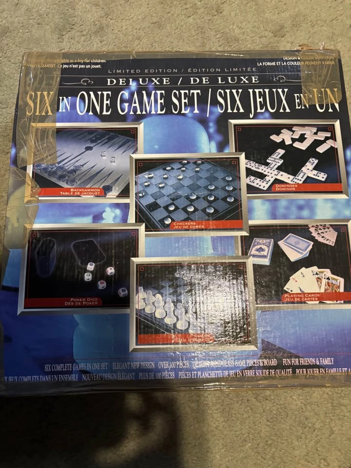 6-in-1 Chess/Game Set $20 - photo 3