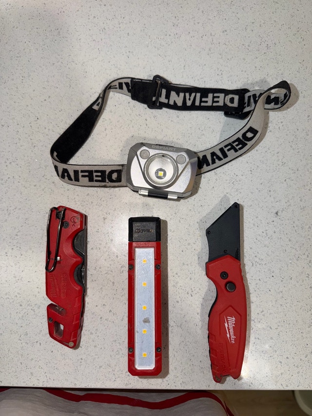 Milwaukee Knife, Headlamp