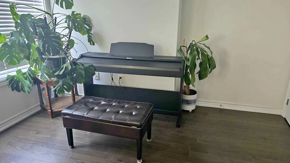 Roland RP-102-BK Digital Piano with Bench