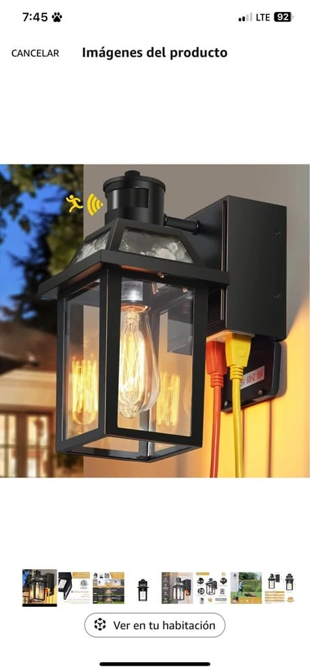 Sunset to Sunrise Motion Sensor Outdoor Lights GFCI Outlet Certi - photo 4