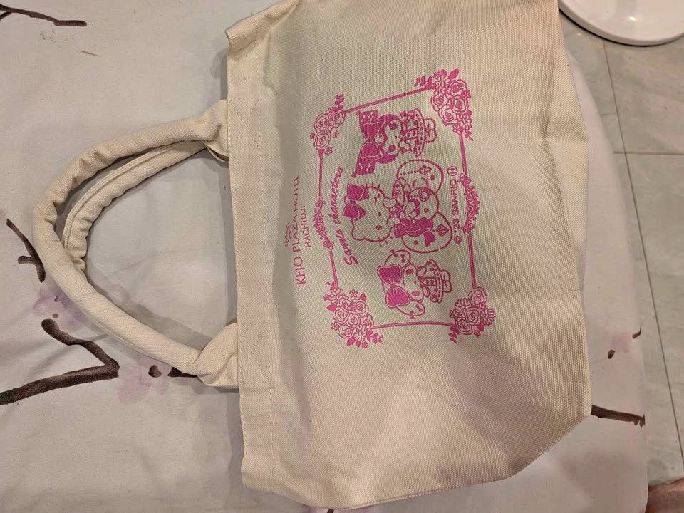 Sanrio Characters Keio Plaza Hotel Hachioji Canvas Tote Bag