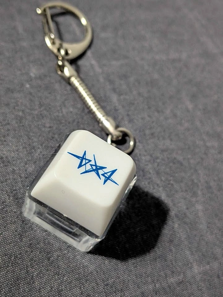 Tomorrow X Together TXT Mechanical Keyboard Switch Keychain