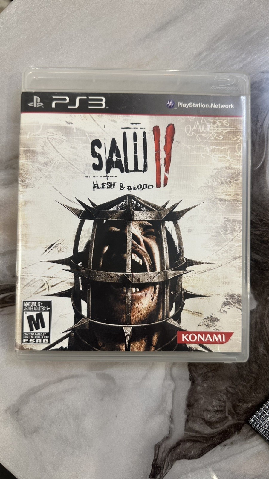 Saw II: Flesh & Blood (PS3) Complete CIB Tested