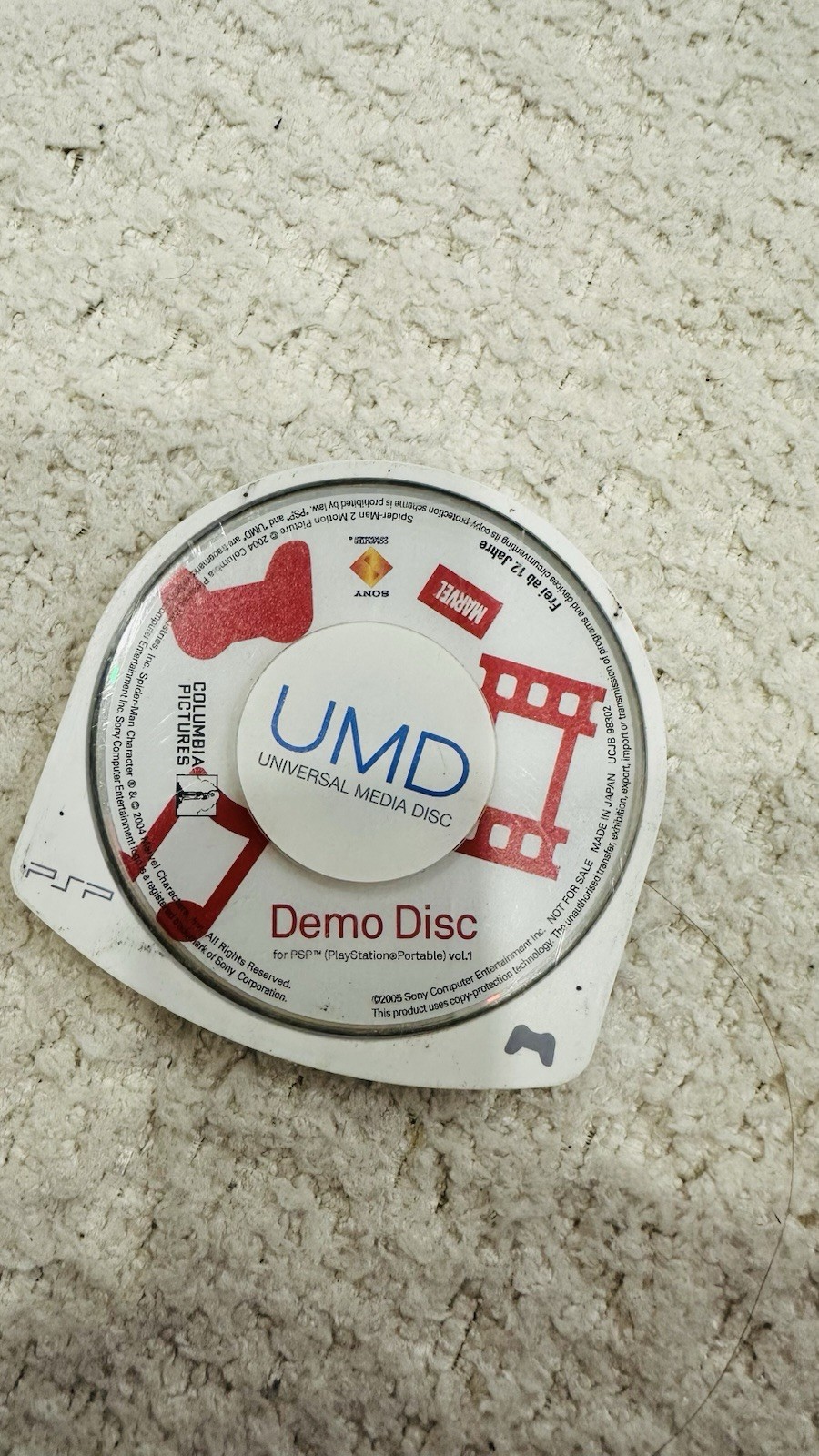 PSP Demo Disc - Rare Collector's Item
