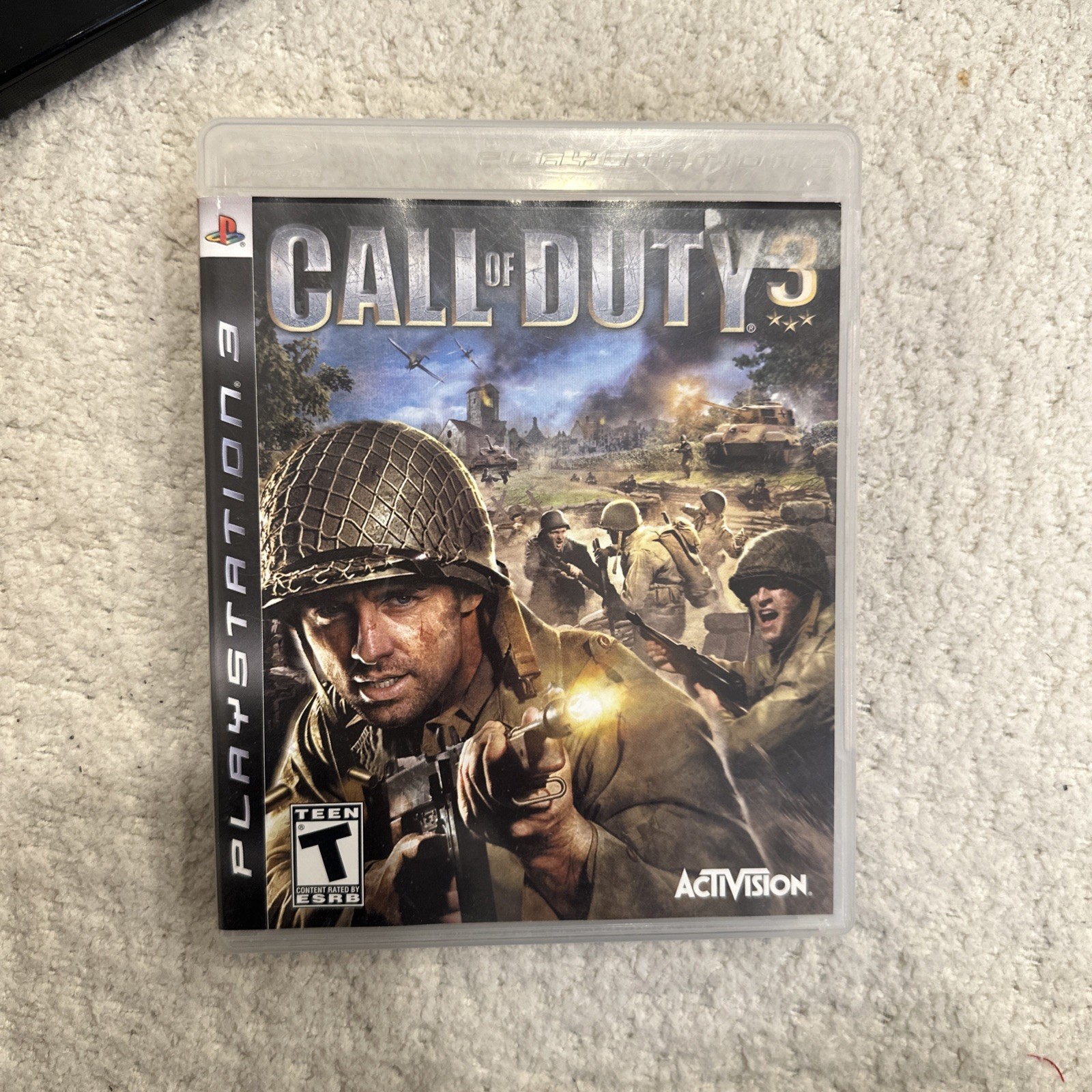 Call of Duty 3 PS3 (2006) CIB Complete In Box Tested