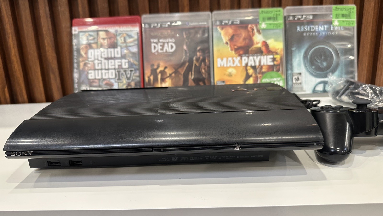 Sony PlayStation 3 PS3 Super Slim 12GB Console Bundle Tested - photo 2