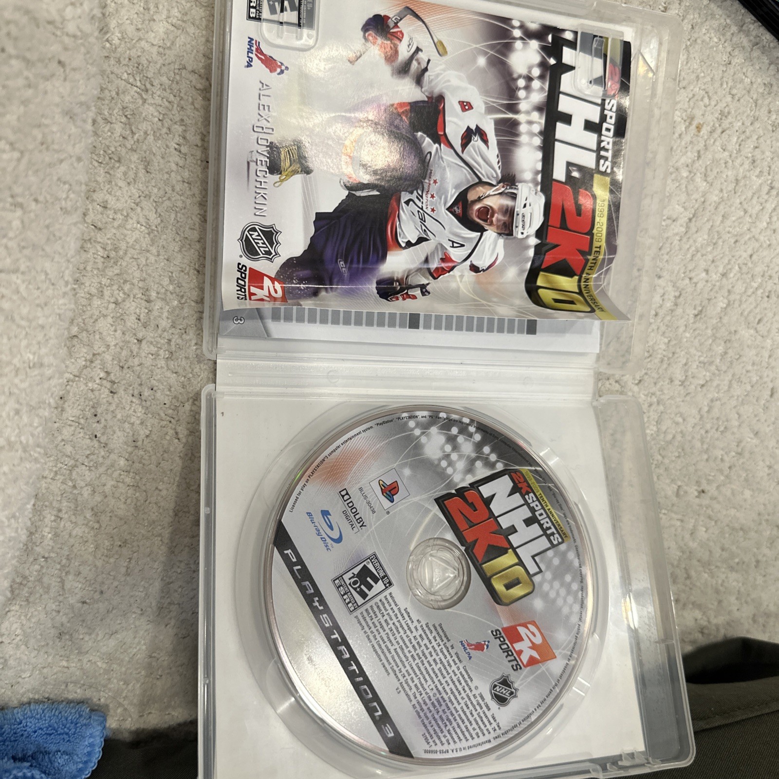 NHL 2K10 Tenth Anniversary PS3 CIB Tested Working - photo 3
