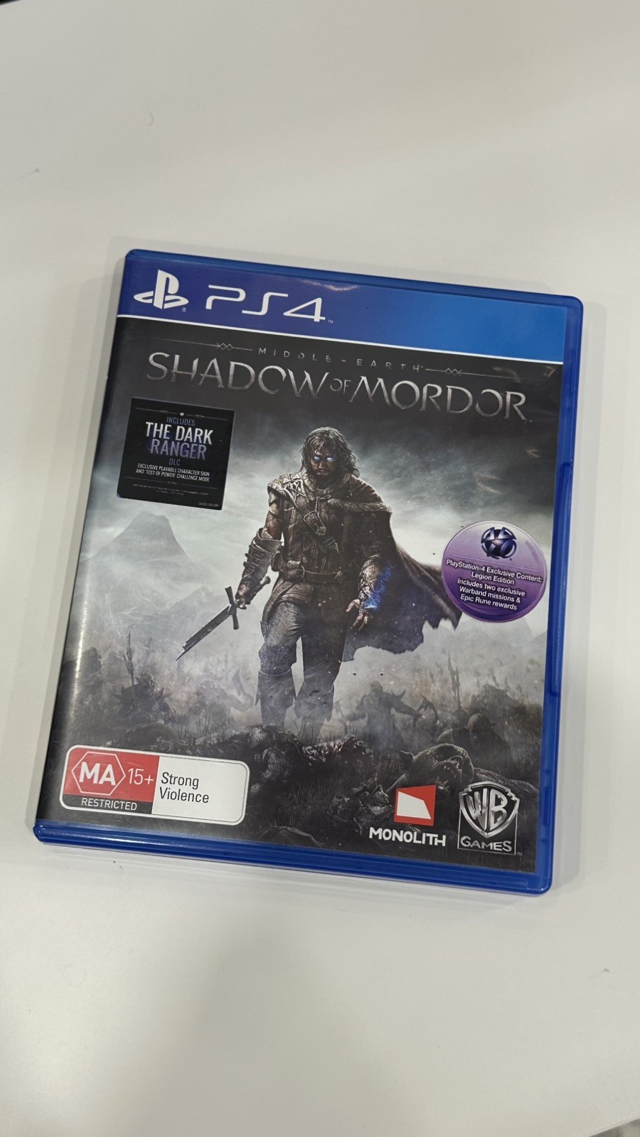 Middle-Earth: Shadow of Mordor - PS4